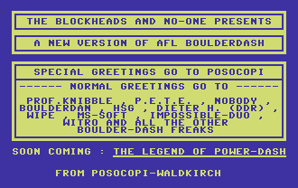 AFL Boulder Dash (Extra Caves)