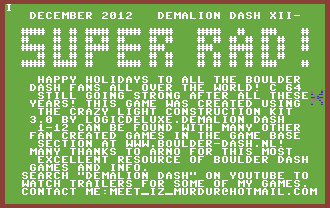 Demalion Dash 12 Super Rad!